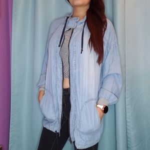 Long Blue Jacket